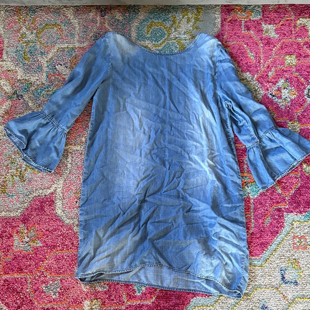 Cloth & Stone Blue Denim Dress